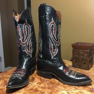 Custom Bling Cowgirl boots adult size 6